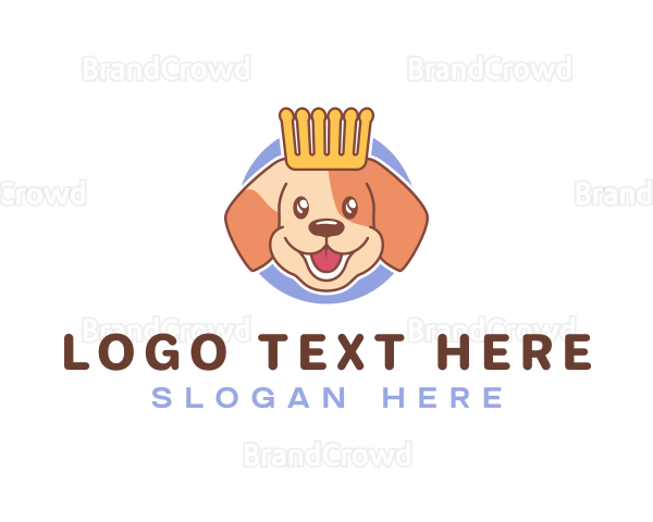 Puppy Comb Crown Logo