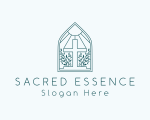 Parish Church Altar logo design