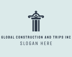 Advisory - Architecture Pillar Column logo design