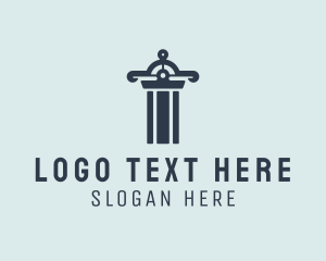 Structure - Architecture Pillar Column logo design