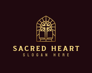 Sacred Cross Fellowship logo design