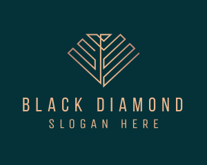 Elegant Diamond Boutique logo design