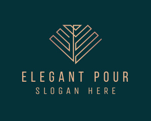 Elegant Diamond Boutique logo design