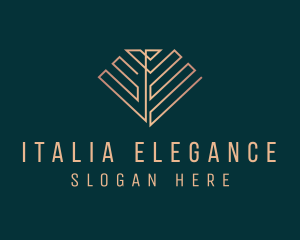 Elegant Diamond Boutique logo design