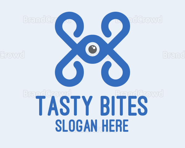 Blue Eye Tentacles Logo