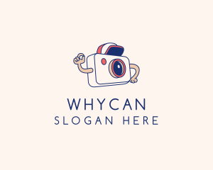 Digicam - Camera Boy Vlogger logo design