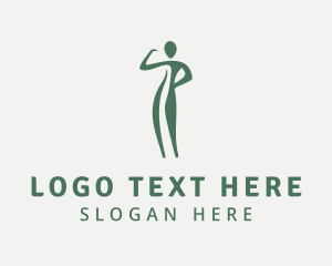 Physical - Human Body Figure logo design