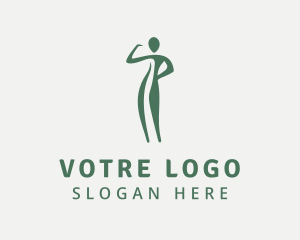 Human Body Figure Logo