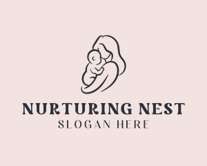Maternal - Mom Baby Parenting logo design