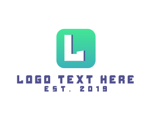 Text - Modern Tech Company logo design