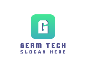 Modern Tech Company logo design