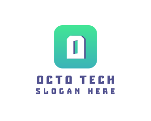 Modern Tech Company logo design