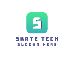 Modern Tech Company logo design