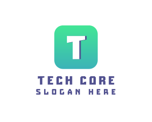 Modern Tech Company logo design