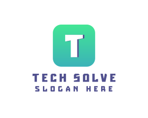 Modern Tech Company logo design