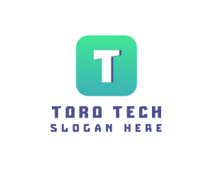 Modern Tech Company logo design