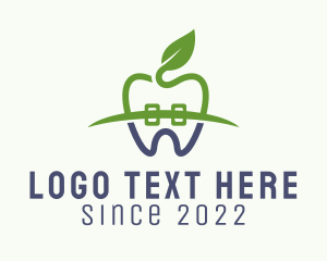 Orthodontist - Organic Dental Braces logo design