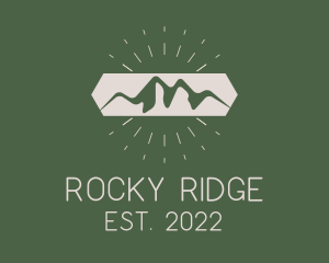 Mountain Range Travel  logo design