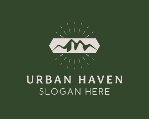 Mountain Range Travel  Logo