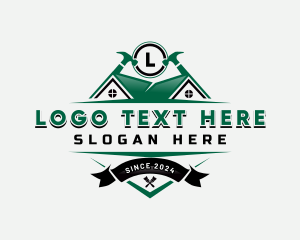 Shelter - House Repair Maintenance logo design