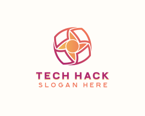 Tech Software App logo design