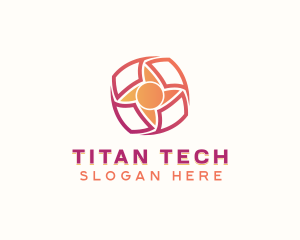 Tech Software App logo design