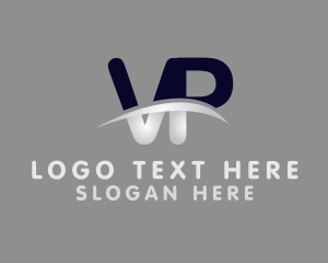 Letter Vp - Modern Business Industry logo design