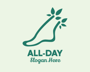 Natural Foot Spa logo design