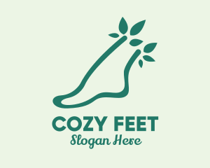 Natural Foot Spa logo design