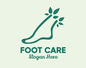 Podiatrist - Natural Foot Spa logo design