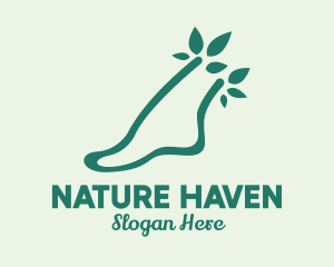 Natural Foot Spa logo design