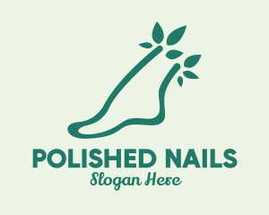 Natural Foot Spa logo design