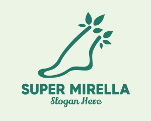 Wellness - Natural Foot Spa logo design