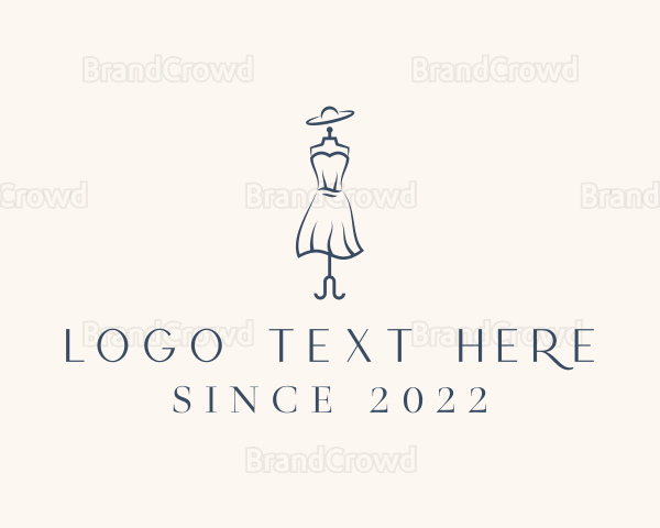 Fashion Stylist Mannequin Logo