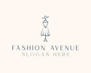 Fashion Stylist Mannequin  logo design