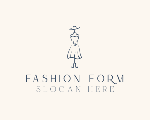 Fashion Stylist Mannequin  logo design