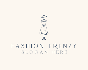 Fashion Stylist Mannequin  logo design