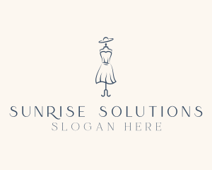 Fashion Stylist Mannequin  logo design