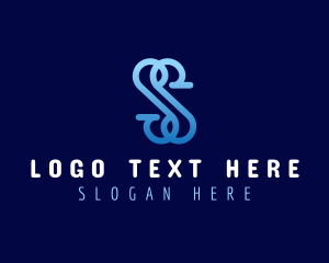 Advertisting - Modern Business Company Letter S logo design