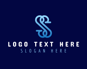 App - Modern Business Company Letter S logo design