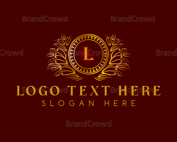 Elegant Wreath Luxury Logo