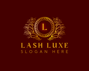 Elegant Wreath Luxury logo design