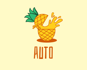Pineapple Juice Drink Logo
