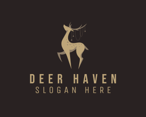 Deer Animal Boutique  logo design