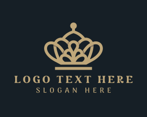 Glam - High End Crown Jewelry logo design