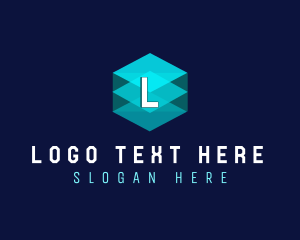 Digital - Digital Storage Cube logo design