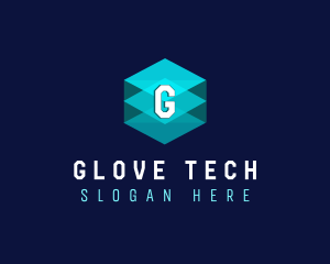 Digital Tech Cube logo design