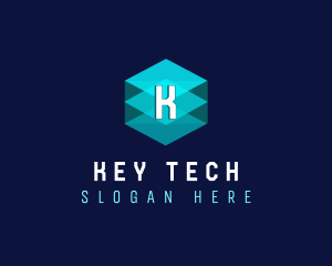 Digital Tech Cube logo design