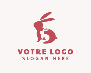 Rabbit - Red Rabbit & Bunny logo design