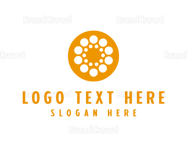 Generic Orange Circles Logo